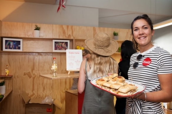“It was so cool to see those kids connect, and get something really special. I loved it.” Tracey Fawcett, winner of the MyCoke Pop Up Party said.