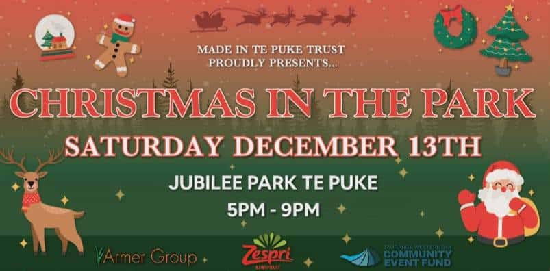 Supporting Community Joy: Christmas in the Park & Exclusive Charity Raffle