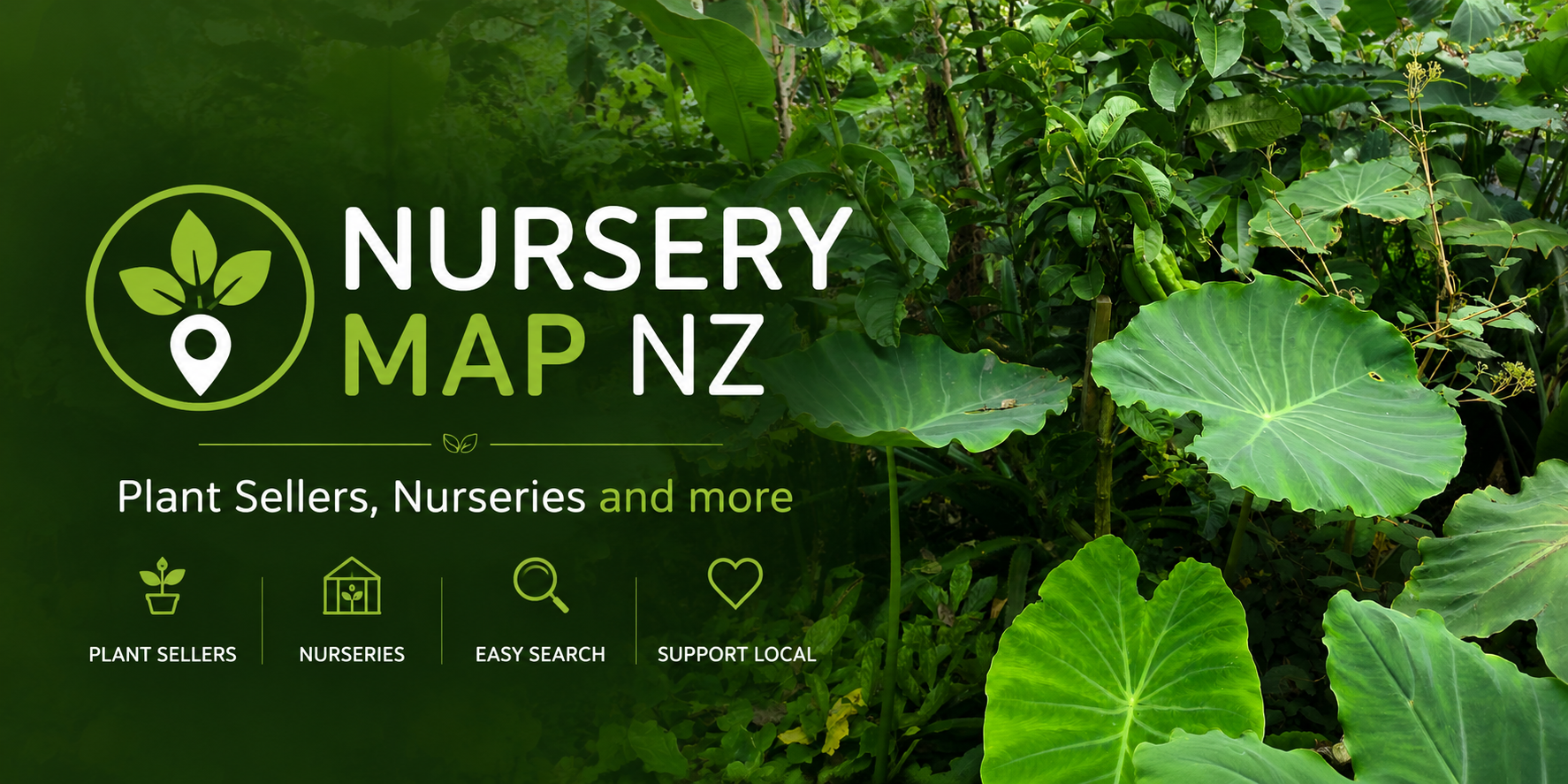 Nursery Map of NZ plant nurseries