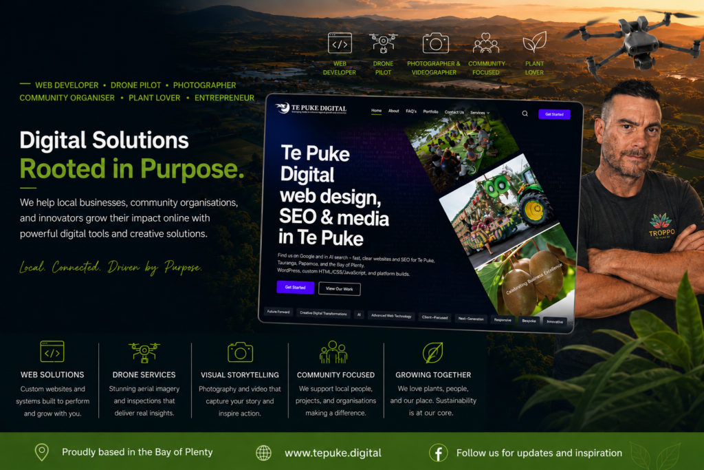 Te Puke Digital web studio